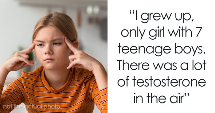 Teen Who Grew Up With 7 Teenage Boys Figured Out How To Stop Them From Using Her Room