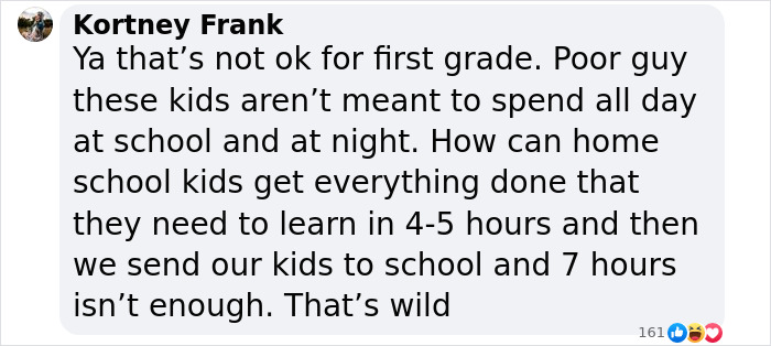 Woman Is Heartbroken After Her 1st Grader Son Spends Hours On Homework On His 2nd Day Of School