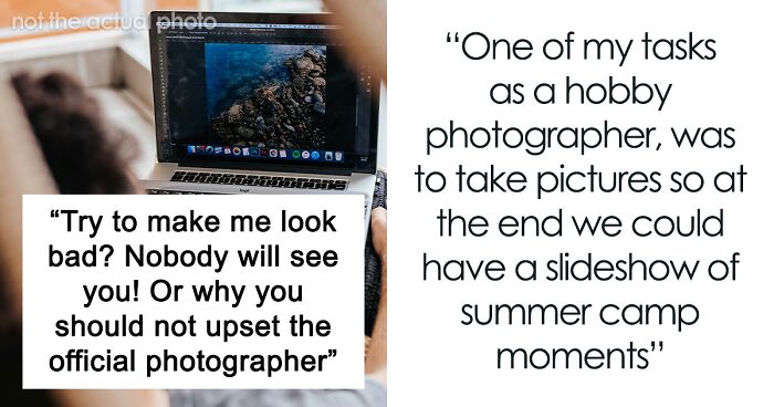 Young Teacher Tries To Make The Summer Camp Photographer Look Bad, He Returns The Favor