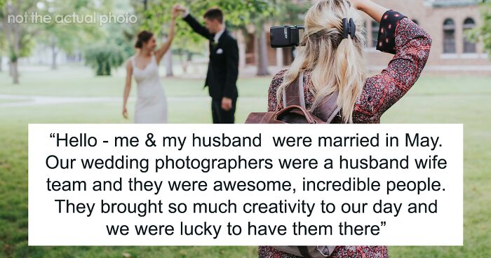 Couple Learns That The Wedding Photographer That Disappeared After The Wedding Actually Died