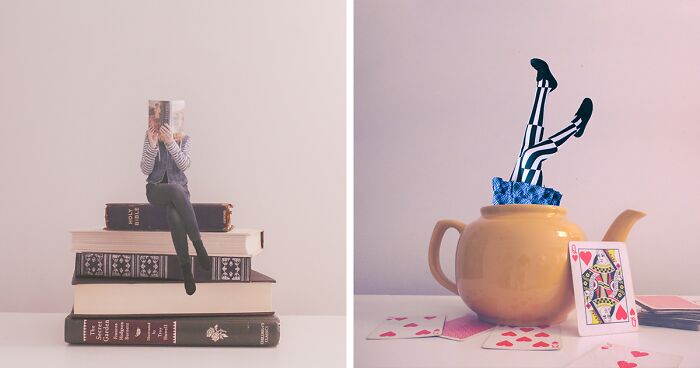 23 Pics Showcasing A Tiny Version Of Me Surrounded By Big Everyday Objects