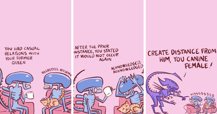 This Artist Turns Spooky Inspirations Into 27 Funny Comics (New Pics)