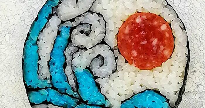 Artist Takayo Kiyota Creates Edible Art Made From Japanese Rice And Seaweed (71 Pics)