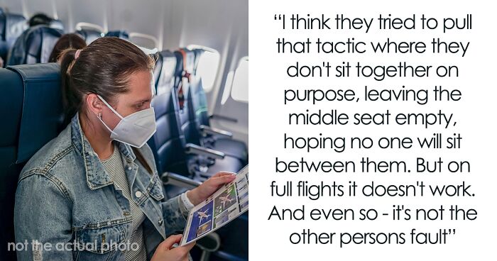 Long, Packed Flight Takes A Turn For The Worse After Obnoxious Woman Won’t Step Leaning Over Lady