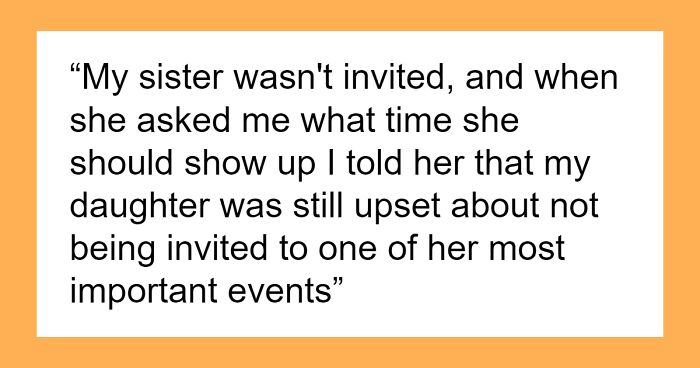 Aunt Doesn’t Invite Niece To Her Wedding, Niece Retaliates By Not Inviting Her To Her Birthday