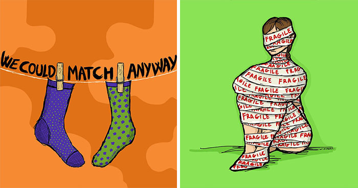 15 Ironic Illustrations About Modern Society Struggles By This Artist (New Pics)