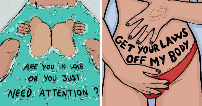 Woman Illustrates What It’s Like For Her To Live In Modern Society (15 New Pics)