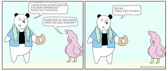 Panda-Monium And Other Laughs: 26 Drowsy Lines Comics That’ll Have You Roaring (26 Pics)