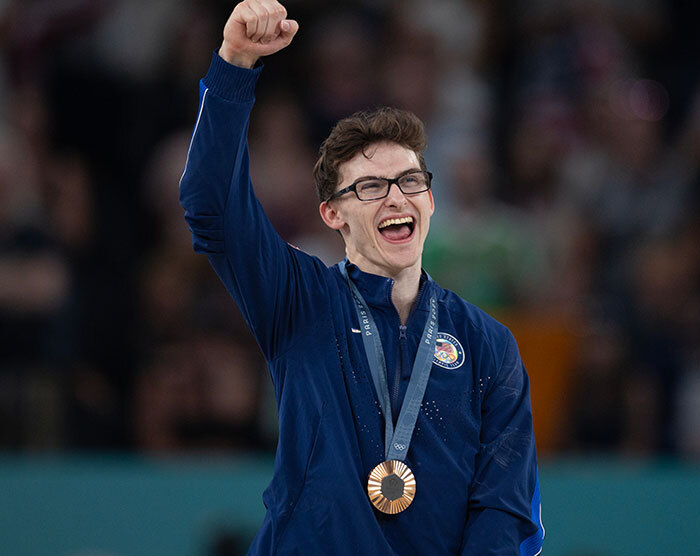 Viral ‘Nerdy Pommel Horse Guy’ Shares "Surreal" Fan Interaction With Simone Biles