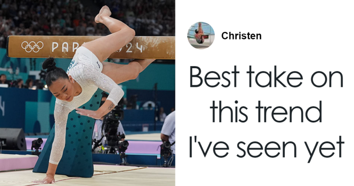 Suni Lee Wins Viral Olympic Trend By Making Fun Of Her Fall During Balance Beam Final