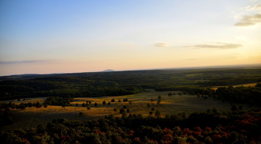 Scenery In The Golden Hour