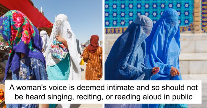 Taliban Issue Strict New Vice Laws Banning Women From Looking At Unrelated Men And Talking Loudly