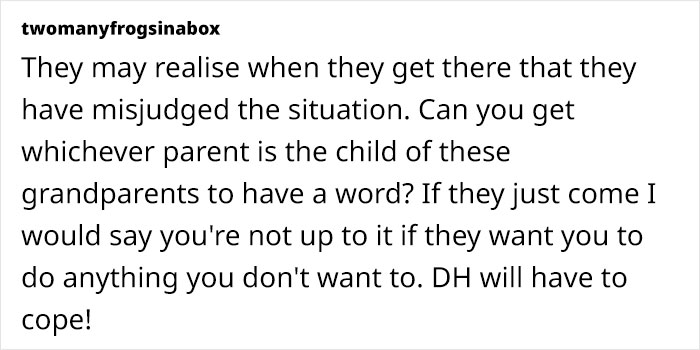 Woman Refuses To Entertain Grandparents After Giving Birth, They Ignore Her And Still Plan It Out