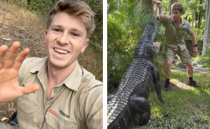 Robert Irwin Suffers Freak Accident While On Top Of Crocodile’s Head