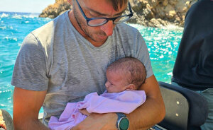 50-Day-Old Baby Rescued After Being Stranded On Greek Island For Three Days