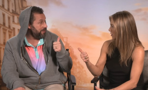 Jennifer Aniston Storming Out During Resurfaced Interview With Adam Sandler Is Going Viral