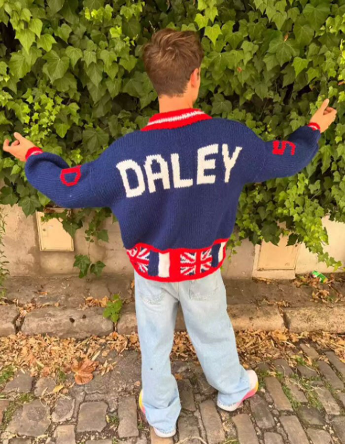 Tom Daley Finished Knitting His 2024 Paris Olympics Sweater, Days After Winning Silver In Diving