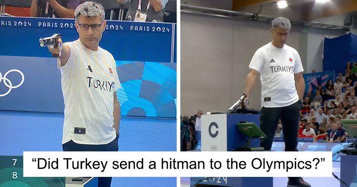 51-Year-Old Turkish Shooter Breaks The Internet By Winning Medal Without Any Equipment