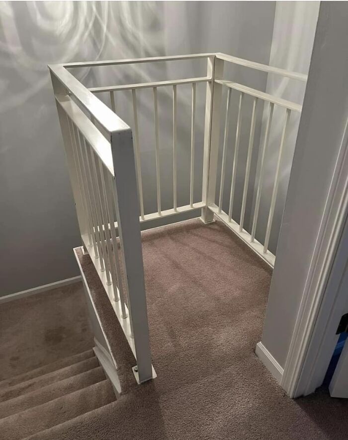 Because You Need A Safe Place To Stand To Request Things From Upstairs