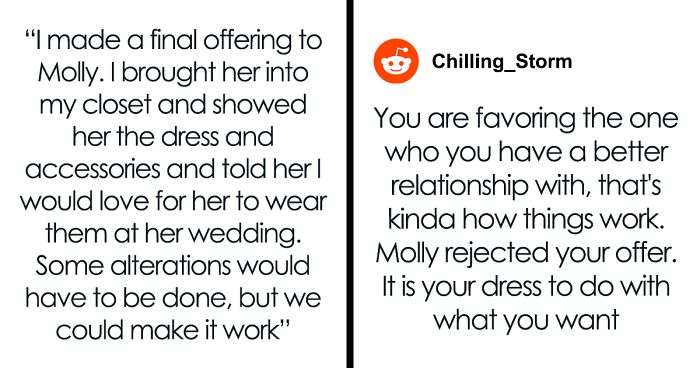 Stepdaughter Insults Woman's Wedding Dress, Creates Drama After She Gives It To Future DIL