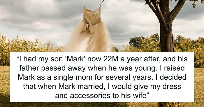 Stepdaughter Insults Woman's Wedding Dress, Creates Drama After She Gives It To Future DIL