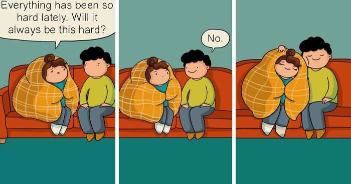 Artist Illustrates Her Daily Life And Relationship In Funny Comics (23 New Pics)