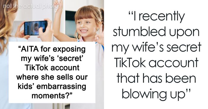 “Our Kids Are Too Young”: Man Exposes Wife’s TikTok Exploiting Their Kids, Faces Backlash