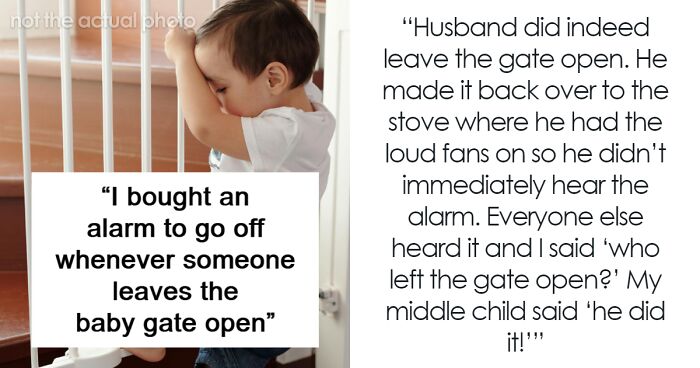 Mom Hilariously Exacts Petty Revenge On Family For Frequently Leaving Baby Gate Open