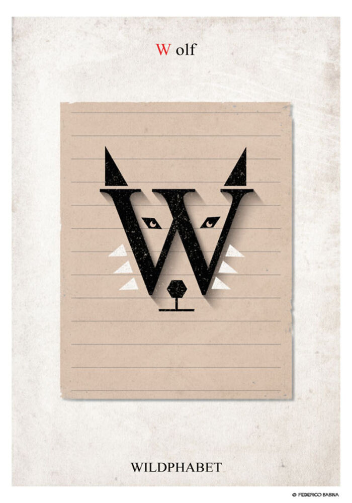 A Wild Alphabet: Unleashing The Beast Within Letters (26 Pics)