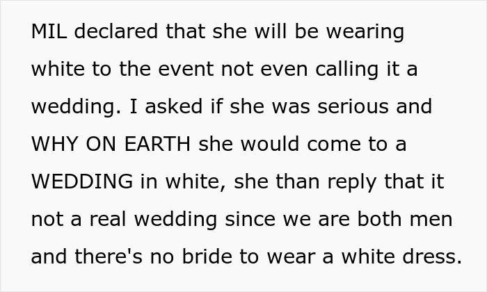 "Became Even Whiter Than Her Dress": Rude MIL Shocked To See Almost Everyone Wearing White