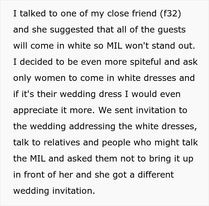 "Became Even Whiter Than Her Dress": Rude MIL Shocked To See Almost Everyone Wearing White