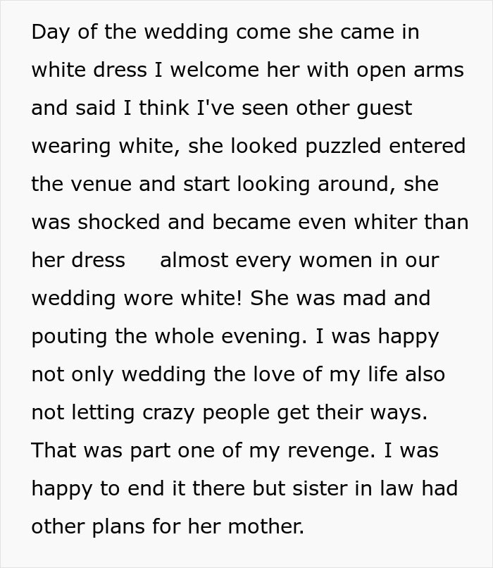 "Became Even Whiter Than Her Dress": Rude MIL Shocked To See Almost Everyone Wearing White