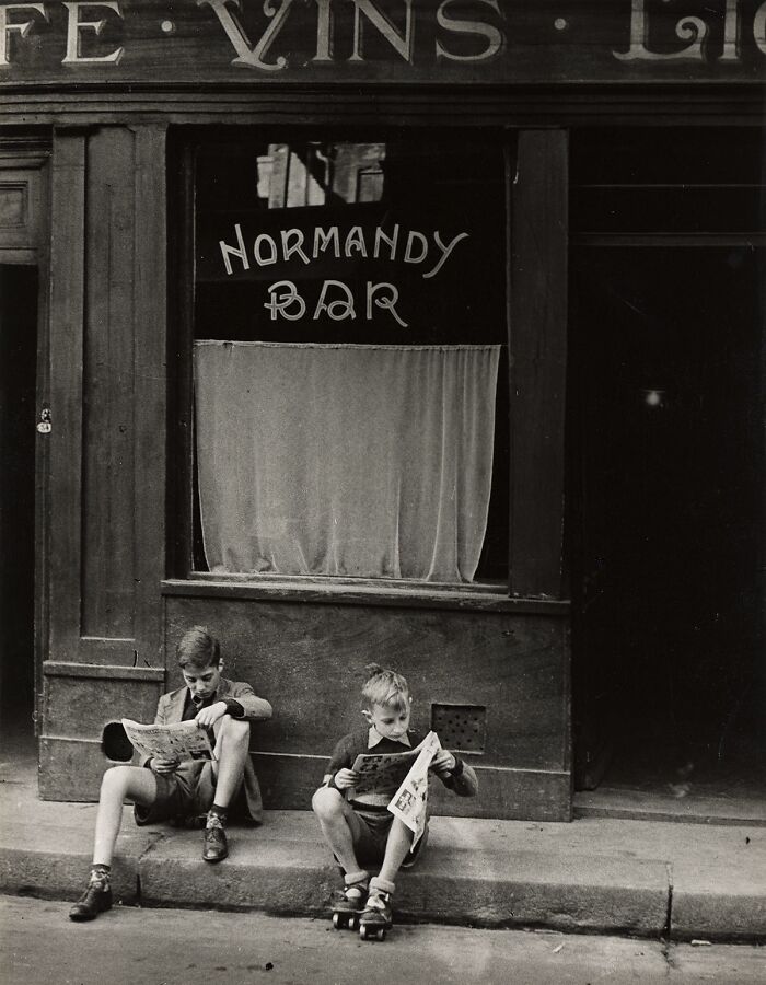 Rue Mouffetard, Paris, Ca. 1945 - By Brassaï