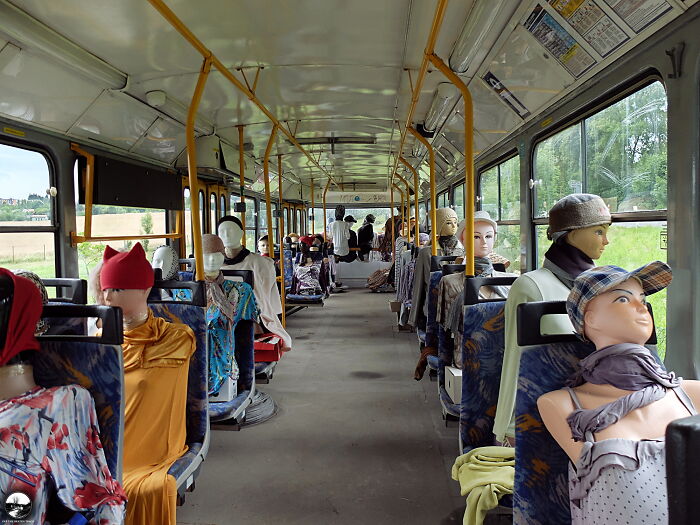 Tram Full Of Mannequins, Czech Republic