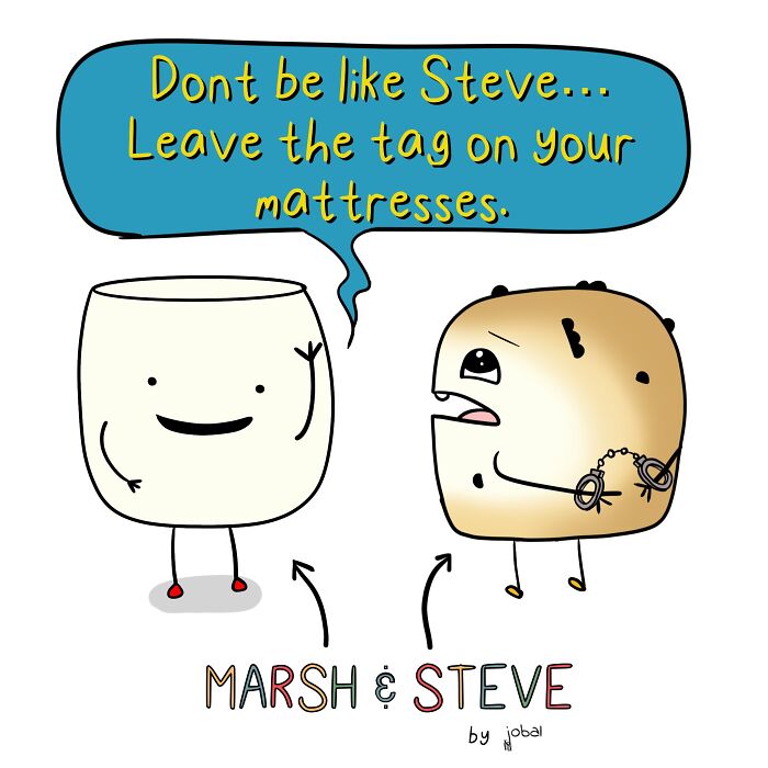 Humorous Psa Comics About Two Lovable Marshmallows (10 Pics)