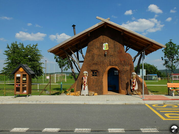 Fairytale Bus Stop, Czech Republic