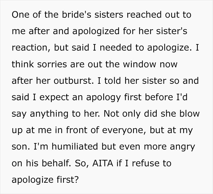 Wedding Drama Ensues After 4YO Ruins Cake With His Hands, Bride Kicks Out Mom, Her Husband And Kid