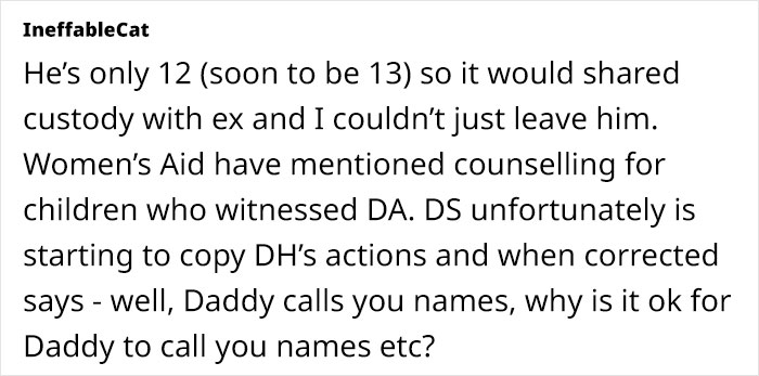 Hubs Likes Calling Wife Dumb And 12YO Son Joins In, She Reveals That He’s A Soon-To-Be Ex