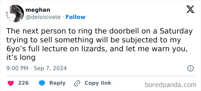 Funny Parenting Tweets September 2024