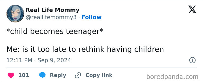 Funny Parenting Tweets September 2024