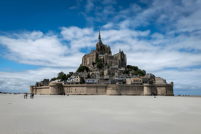 During Low Tide Mont Saint Michel