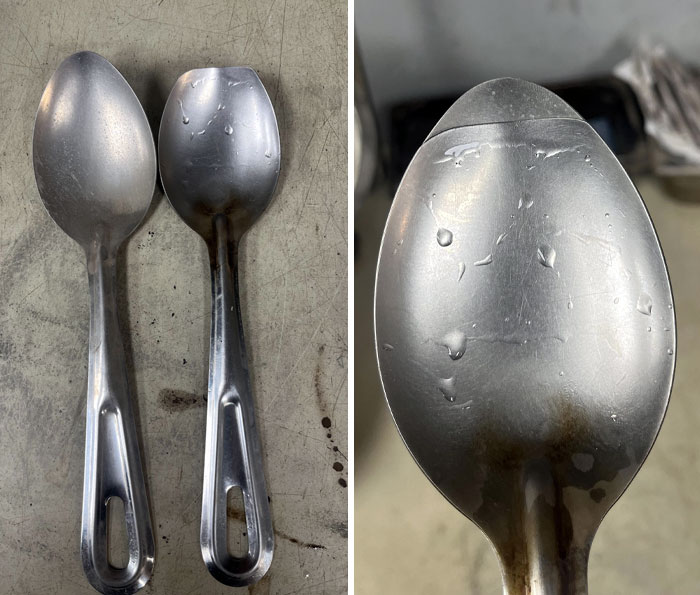 This Spoon We’ve Used For The Last Few Years To Scrape Bowls Has Actually Gotten Better At Its Job Over Time