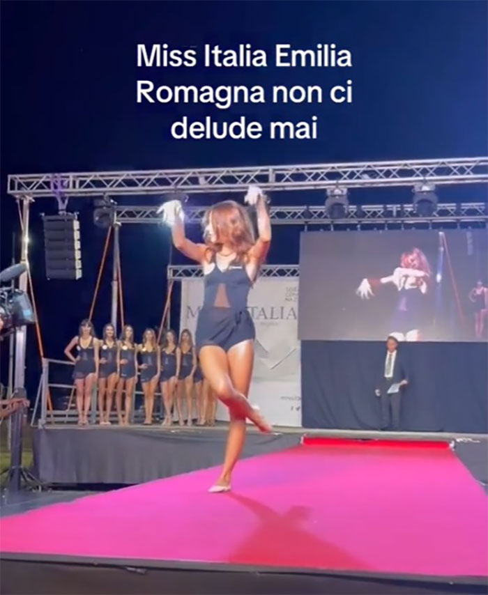 “She Has A Sister In Australia”: Miss Italy Finalist’s “Cringy” Dance Compared To Raygun