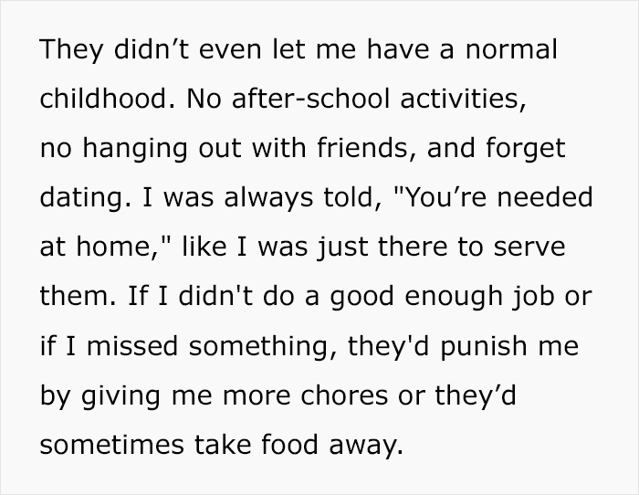 “AITA For Refusing To Help My Foster Parents After They Treated Me Like A Servant?”