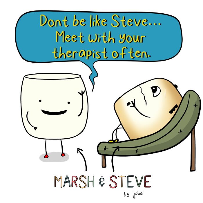 Humorous Psa Comics About Two Lovable Marshmallows (10 Pics)