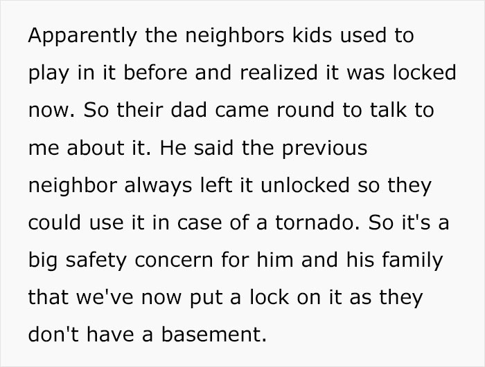 Man Buys House With Bunker, Is Confused After Neighbor Demands Code To It So He Can Use It Freely