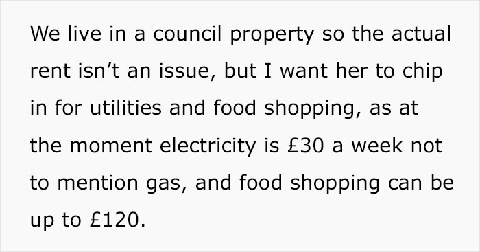 Daughter Turns 18 And Mom No Longer Gets Child Benefits, Decides To Charge Rent Over $500