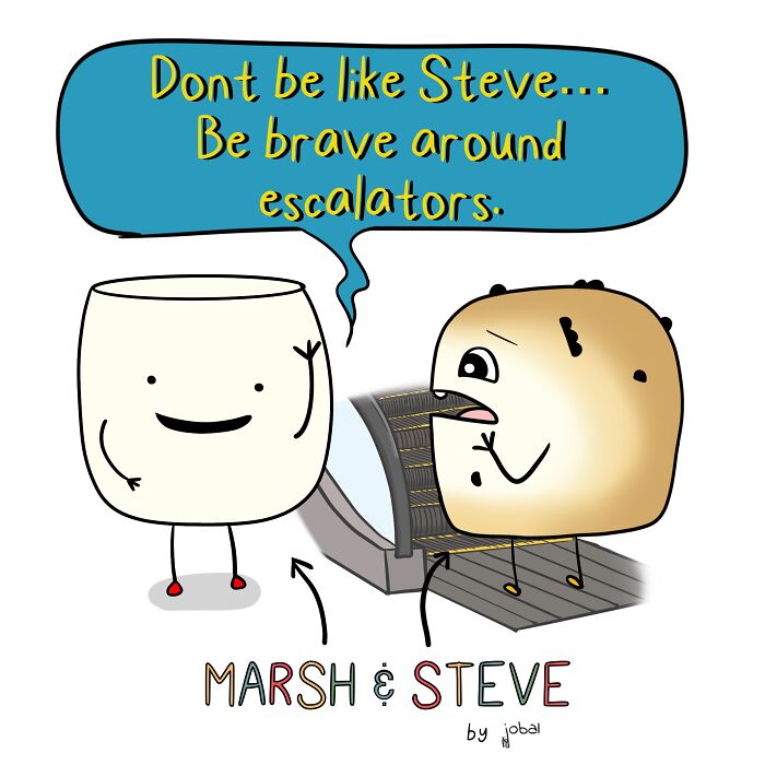 Humorous Psa Comics About Two Lovable Marshmallows (10 Pics)