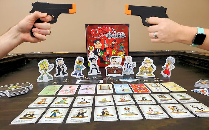  Cash 'N Guns – It’s All About Bluff, Strategy, And Big Money In This Epic Gangster Battle!