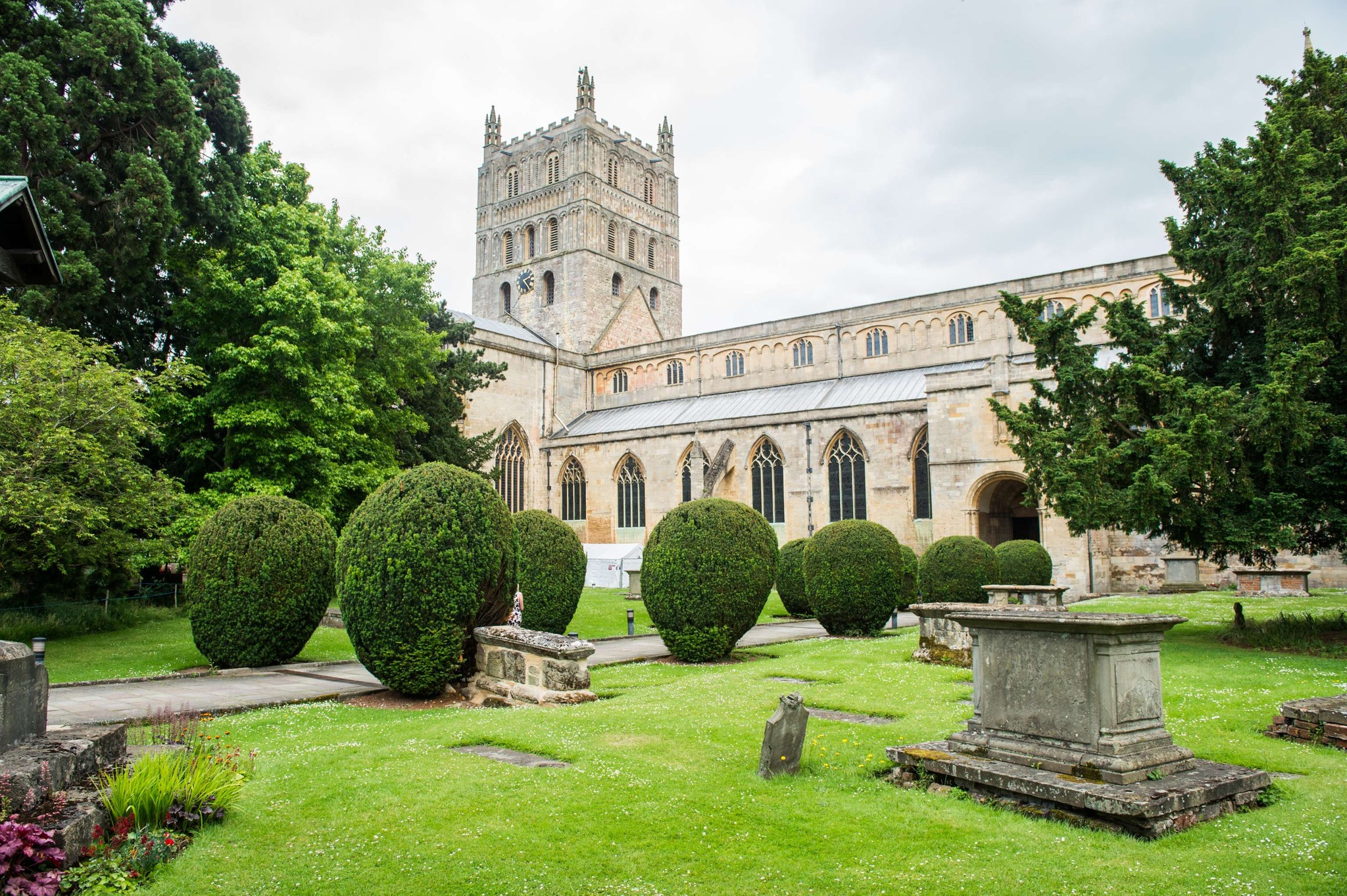 These Dogs Were Allowed To Come In Temporarily, But Ended Up Staying As Staff At Tewkesbury Abbey